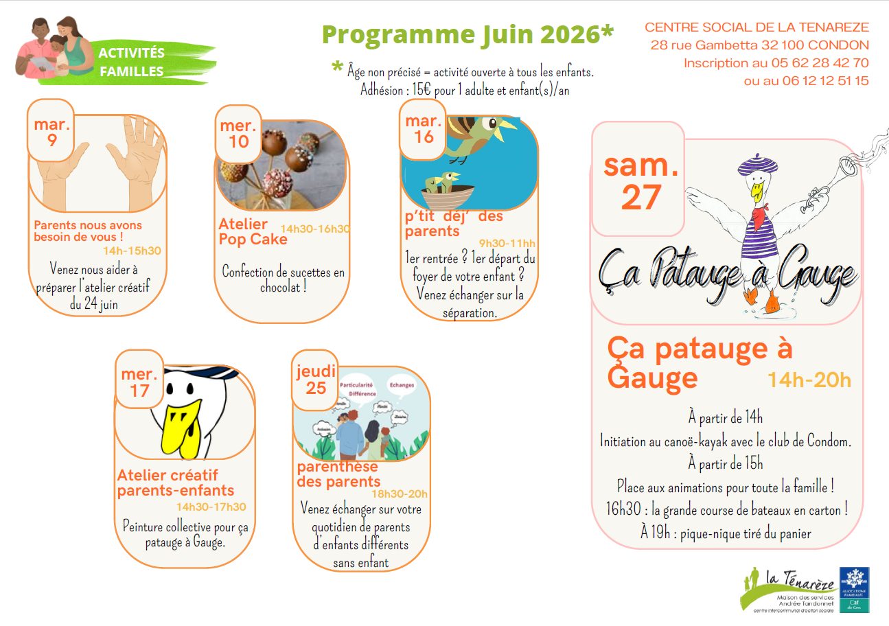 programme juin